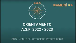 Orientamento - A.S.F. 2022-2023 - ARS - Centro di Formazione Professionale