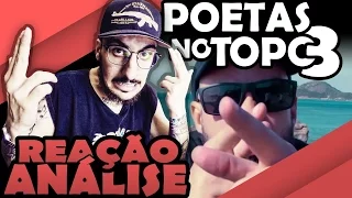 Poetas no Topo 3 - Qualy Rincon Clara Liflow Luccas Carlos Xará Drik Barbosa Don L [REAÇÃO/ ANÁLISE]