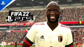 FIFA 22 | Sweden vs Belgium - World Cup Qatar 2022 Group Stage | PS5 Gameplay 4K