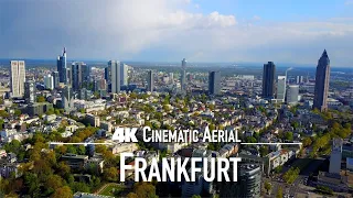 FRANKFURT 🇩🇪 4K Drone | GERMANY Deutschland Drohne