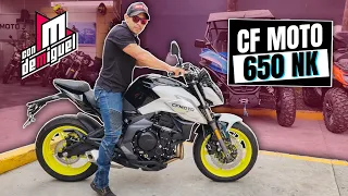 CF Moto 650 NK | conócela a detalle | su precio te va a sorprender. #cfmoto #650NK #bikelover #biker
