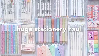 Huge back to school stationery haul 2023🐻 w/ stationery pal | aesthetic school supplies