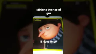 minions the rise of gru 18 days to go