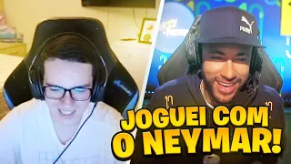 JOGUEI FORTNITE COM O NEYMAR! (NÃO É CLICKBAIT)