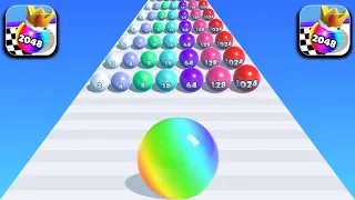 NEW Satisfying Mobile Game Ball 2048, Jelly Drops, Going Balls Gameplay iOS,Android hxcviywe