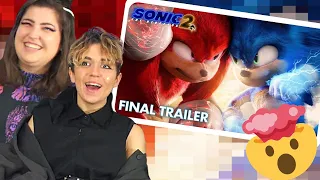 Sisters React to "Sonic the Hedgehog 2 Final Trailer”