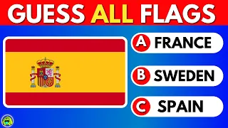 Guess And Learn ALL Flags Of The World 🌎⁉️