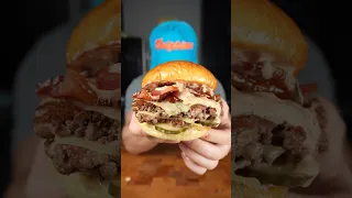 Maple Bacon Smash Burger
