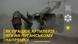 На Луганському напрямку працює артилерія Нацгвардії України