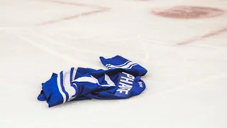 NHL: Jerseys Thrown on Ice