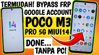 CARA UNLOCK FRP XIAOMI POCO M3 PRO 5G TANPA PC‼️ CARA INI BISA UNTUK SEMUA XIAOMI MIUI 14