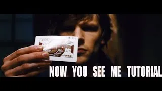 SNAP CHANGE TUTORIALS - NOW YOU SEE ME CARD TRICK Easy to do. Awesome Movie.