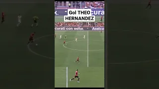 GOL THEO HERNANDEZ MASUK NOMINASI FIFA PUSKAS AWARD 2022 #shorts #vidioshorts #acmilan #atalanta