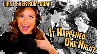 *WATCHING THE FIRST EVER ROM-COM* IT HAPPENED ONE NIGHT (1934) RETRO REACTION | ACTRESS REACTS