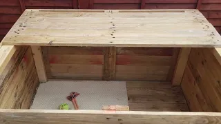 Beginner Build a Dog Kennel with Pallet Wood