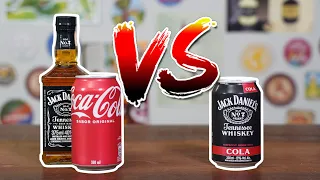 PROVAMOS! Novo Jack Daniel's Cola vs Original!