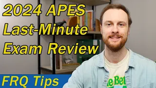 2024 APES Exam Live Review: FRQ Tips