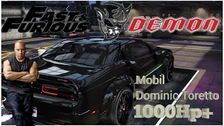 Need for Speed Heat - Dodge Challenger Demon - 1000 HP+ ( FAST & FURIOUS )