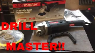 DRILL MASTER!!! 7 in. 10 Amp Variable Speed Rotary Polisher!!!