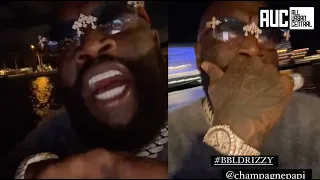 Rick Ross Takes Shots At Birdman Pulls Up To His Crib Playing Drake Diss & Old Lil Wayne Songs