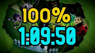 A Bug's Life (PC) "100%" speedrun in 1:09:50 [WR]