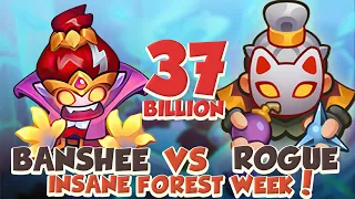 BANSHEE fight against the Toughest ROGUE (@lexxis_tv ) = 37 Billion | PVP Rush Royale