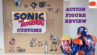 3D PRINTED Sonic the Hedgehog CUSTOM KITBASH Action Figures Badnik Robot Tails Knuckles Eggman