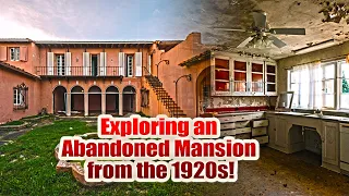Exploring an Abandoned Mansion USA Tour from the 1920s! | 2023