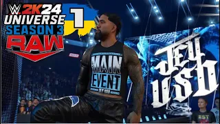 UNIVERSE MODE СЕЗОН 3💥 ЕПІЗОД #1💥 WWE 2K24