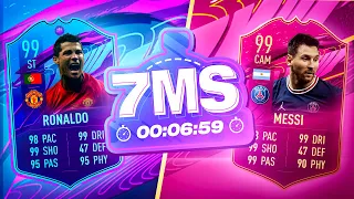 FIFA 21 7 Minute squads!!! 99 Ronaldo vs 99 Messi!!!