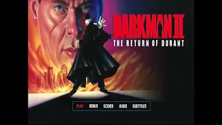 Opening To Darkman II: (The Return Of Durant) (1995) (2017) (Blu ray)