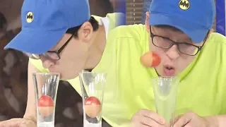 The fate of a raw egg that can't stand "Yoo Jaesuk's breath!" 《Running Man》 EP548