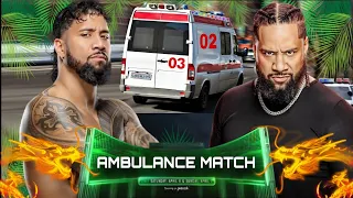 WWE 2K24 - Ambulance Match - Jey Uso VS Jimmy Uso | WWE