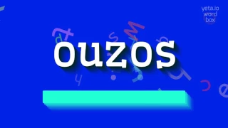 How to say "ouzos"! (High Quality Voices)