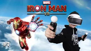 Стать ЖЕЛЕЗНЫМ ЧЕЛОВЕКОМ! Прохождение IRON MAN VR на Супер Тима Геймс! Часть 1