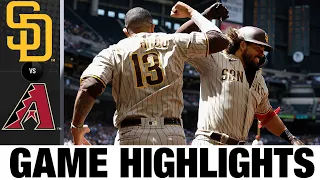 Padres vs. D-backs Game Highlights (4/10/22) | MLB Highlights