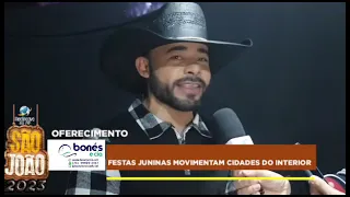 Entrevista com Buscapé da banda Arreio de Ouro no São João em Elísio Medrado