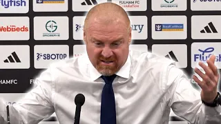 'If ever there was an exciting goalless draw, THAT WAS IT!' | Sean Dyche | Fulham 0-0 Everton