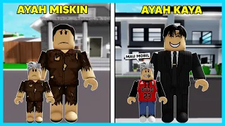 Ayah Miskin VS Ayah Kaya (Brookhaven) - Roblox Indonesia