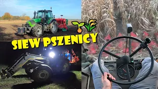 SIEJĘ LIBERIE🌱OSTATNI SIEW PSZENICY💪ODCHWASZCZANIE🌾Agro Dniówka #308