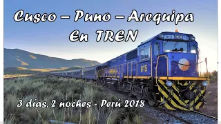 Belmond Andean explorer train trip in Peru