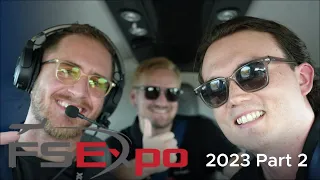 FSExpo 2023 P2 - Flying a Vision Jet with Airforceproud95, FlightFX, FSReborn and SimFab!