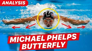 Michael Phelps PERFECT Butterfly Technique Analysis