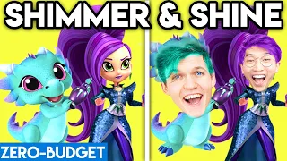 SHIMMER AND SHINE WITH ZERO BUDGET! (Shimmer and Shine FUNNY PARODY By LANKYBOX!)