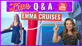 CRUISE CHAT LIVE Q & A with Emma Cruises & Ilana - Life Well Cruised