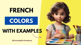 Learn Colors in French colors vocabulary | French vocabulary | Learn French
