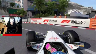 F1 2020 World Record Monaco But With One Hand