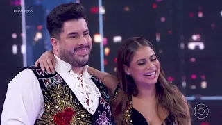 Lexa e Diego Basílio  se apresentam no ritmo pisadinha na dança dos famosos | Domingão