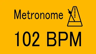 102 BPM METRONOME FOR TRAINING MUSICAL INSTRUMENT / 楽器練習用 メトロノーム / practice