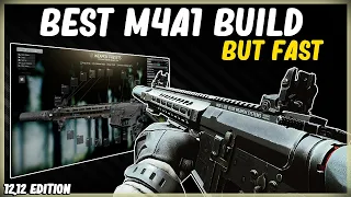 BEST COLT M4A1 META BUILD BUT FAST - EFT ESCAPE FROM TARKOV - HIGH ERGO LOW RECOIL - PATCH 12.12